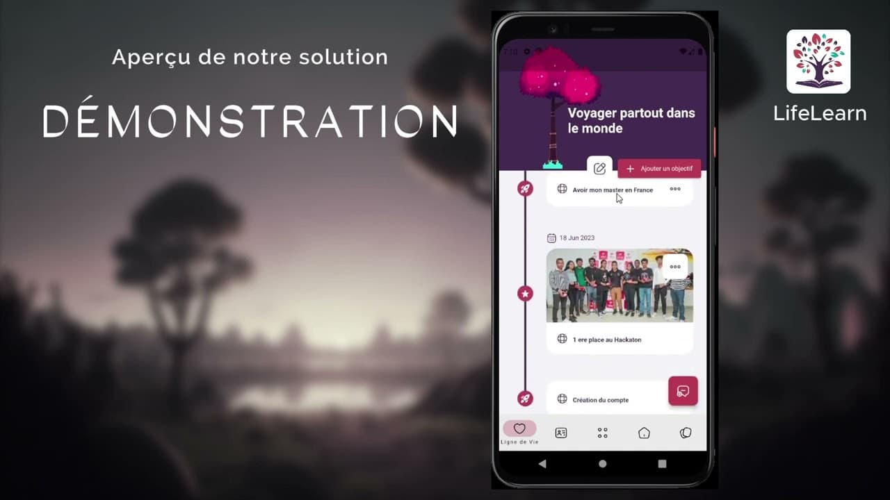 LifeLearn — Winner, Hackathon Novembre Numérique 2023